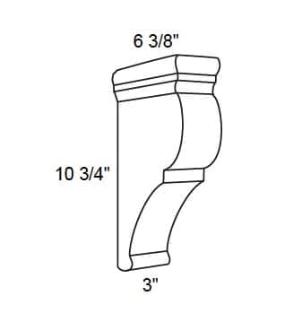 Dover - Traditional Corbel