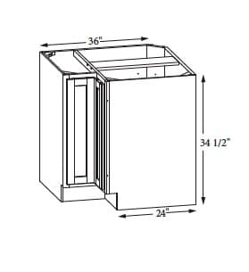 MX Shaker - Easy Reach Cabinet (fixed shelf only)