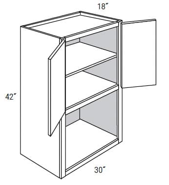 Dover - Microwave Wall Cabinet