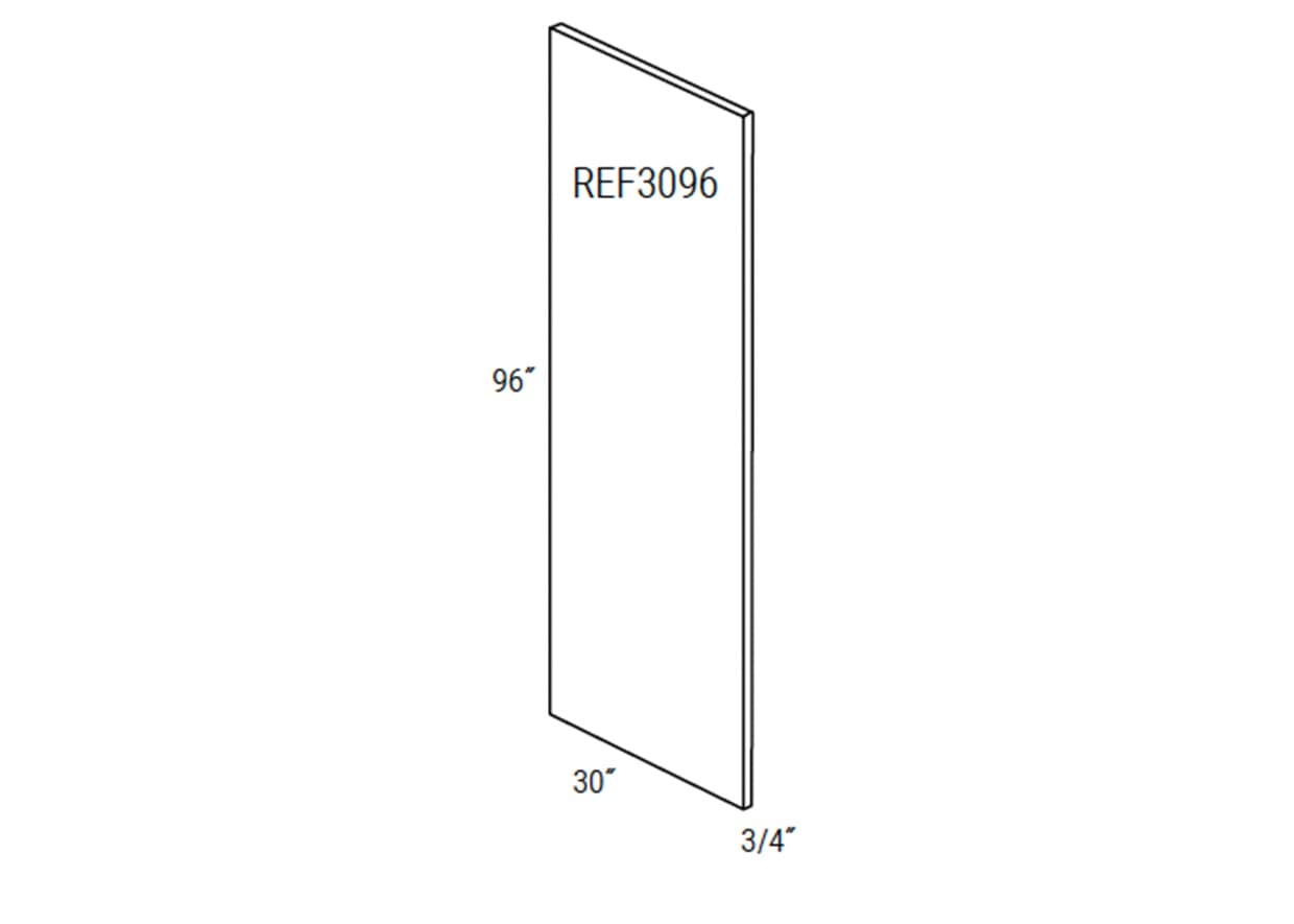 Dover - Refridgerator End Panel
