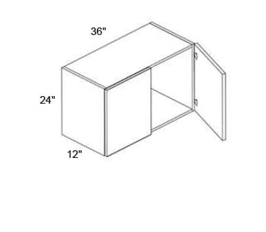 Trends - Wall Double Doors W/ 2 Butt Doors 24" Tall