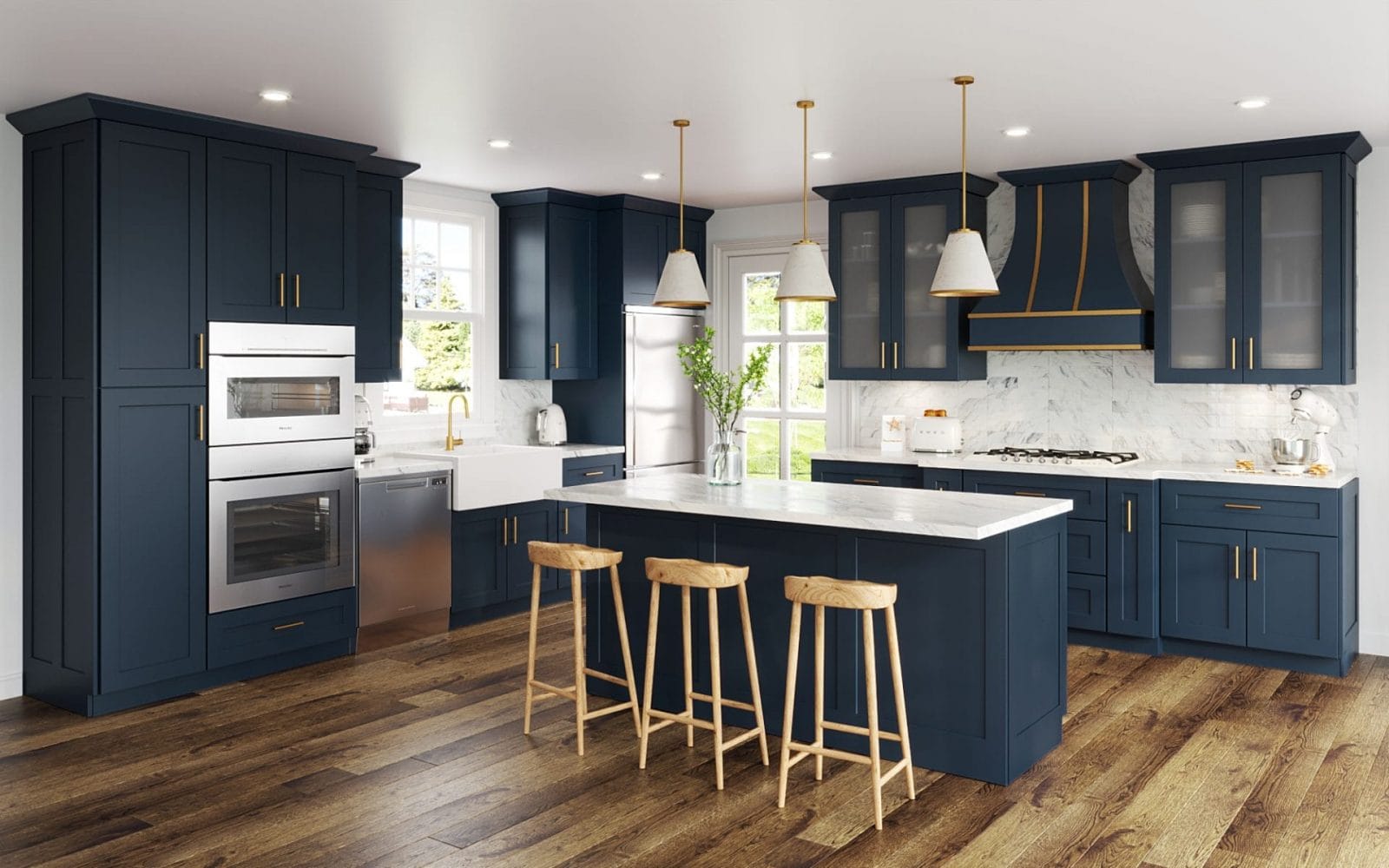 Kayce Kitchen Collection JAR Shaker Kitchen Cabinets | Frugal Cabinets Online
