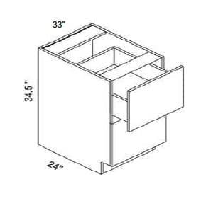 Trends - 2 Drawer Base Cabinet