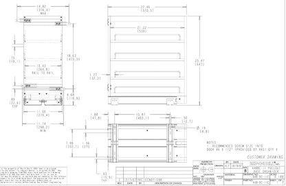 Base Cabinet Spice Pullout