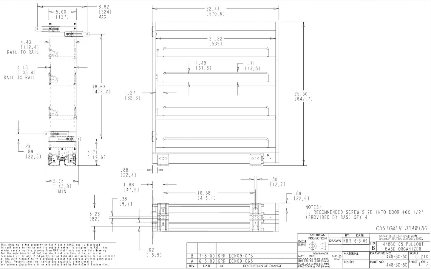 Base Cabinet Spice Pullout