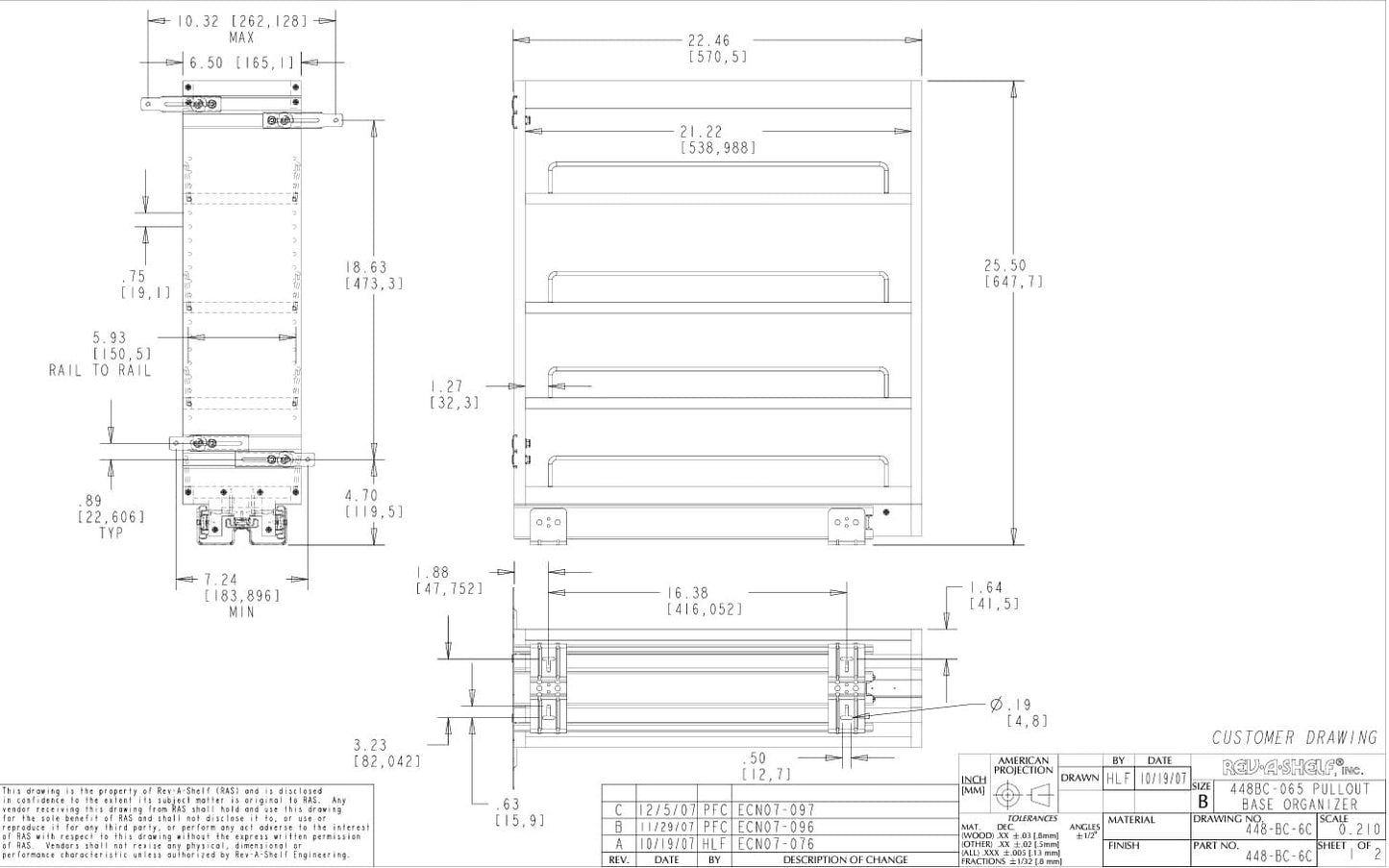 Base Cabinet Spice Pullout