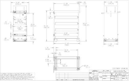 Base Cabinet Spice Pullout W/Soft Close