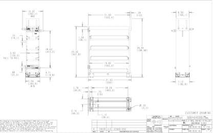 Base Cabinet Spice Pullout W/Soft Close