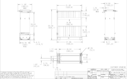 Base Cabinet Pullout W/OXO Containers
