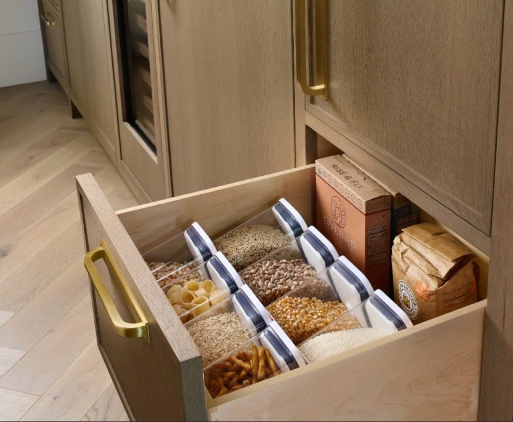 Wood OXO Drawer Insert Organizer