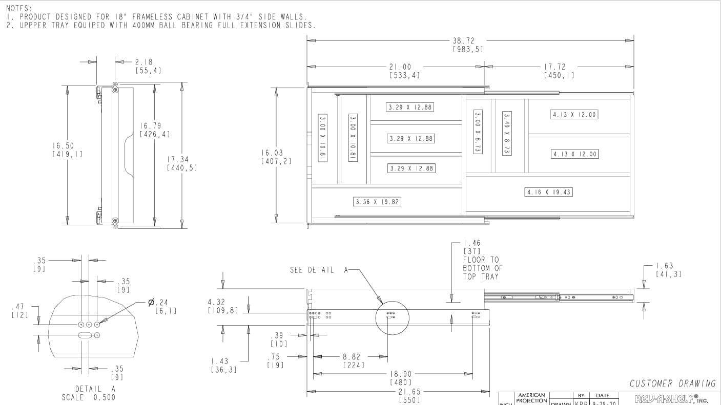Tiered Cutlery Drawer