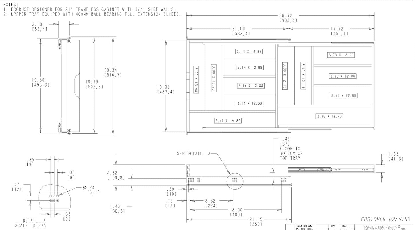 Tiered Cutlery Drawer