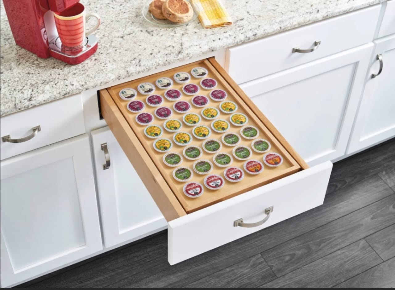 Tiered K-Cup Drawer