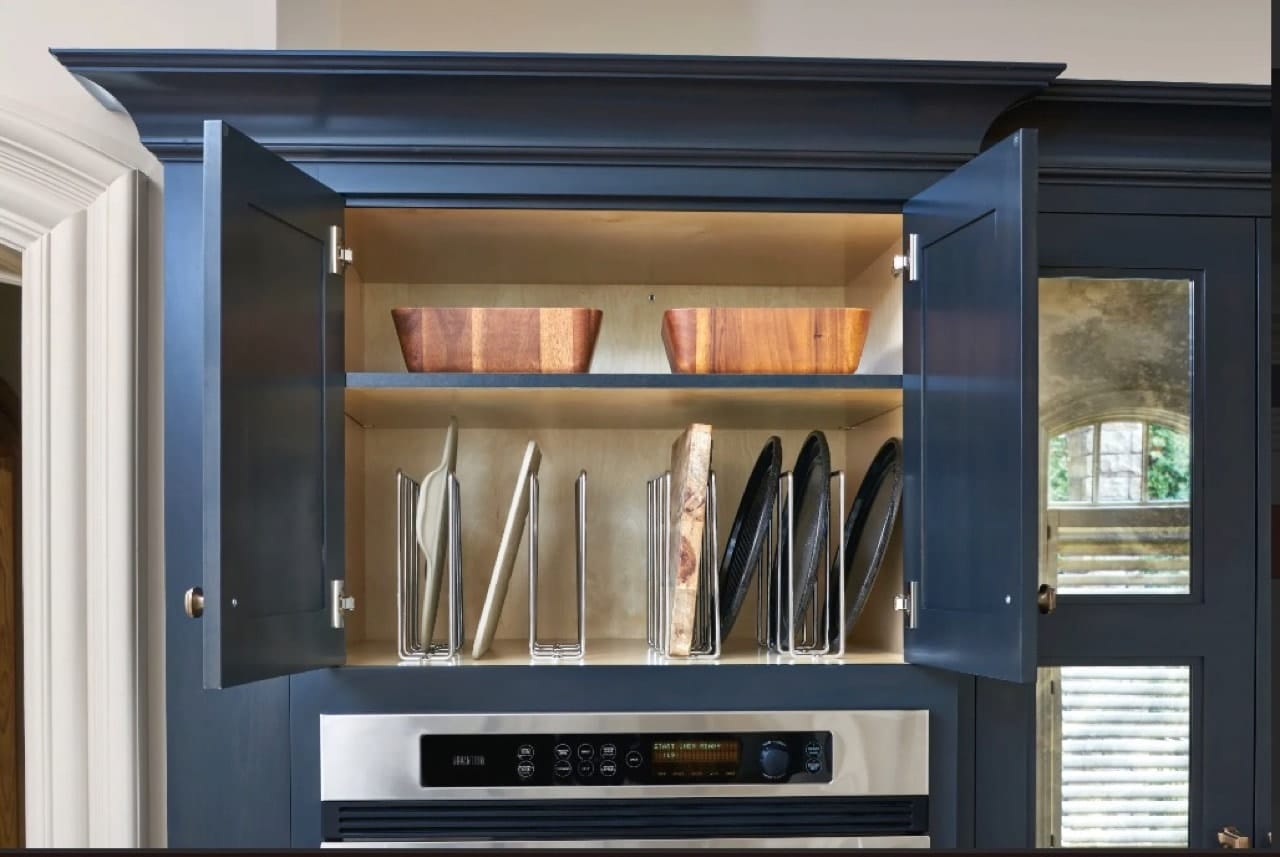 Chrome U shaped Tray Organizer