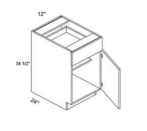 Alvic - Base 1 Door W/1 Drawer