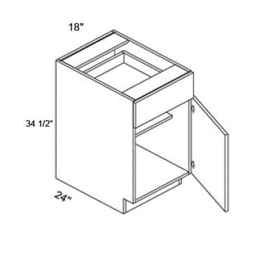Alvic - Base 1 Door W/1 Drawer
