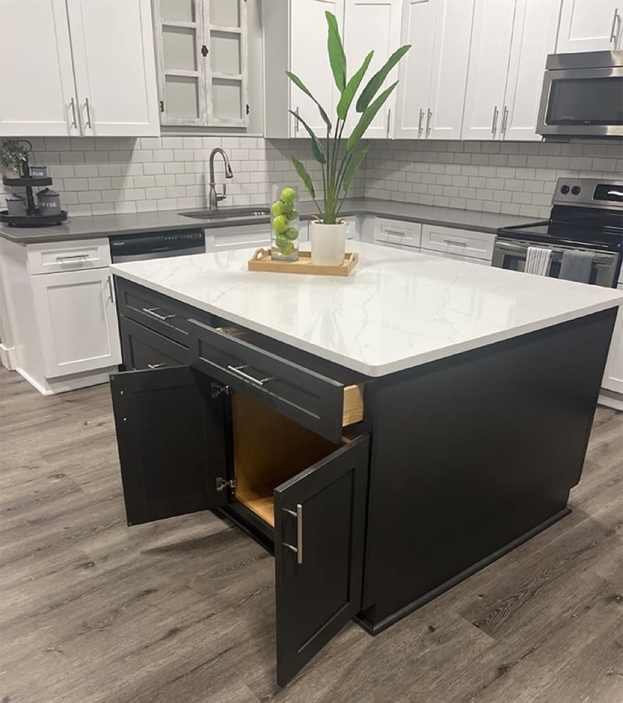 Alvic - Base 2 Doors W/1 Drawer & Butt Doors