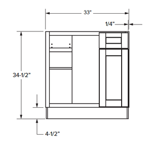 California - Blind Base Cabinet