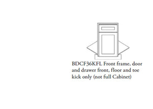 Petit - Base Diagonal Corner Sink Front Only 1 Door