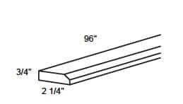 JAR Transitional - Shaker Beveled Edge Molding
