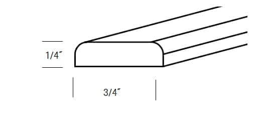Amesbury Recessed - Batten Molding