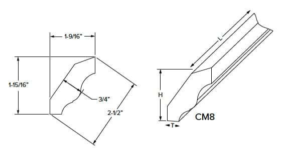 California - Crown Molding