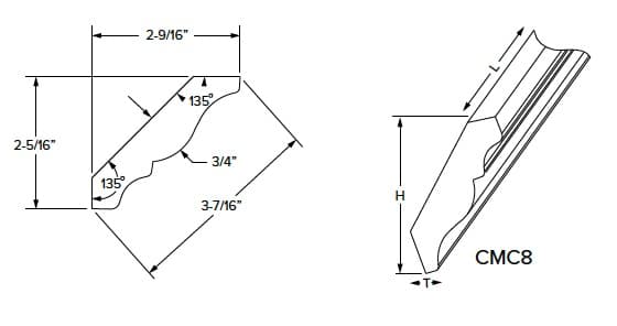 California - Crown Molding
