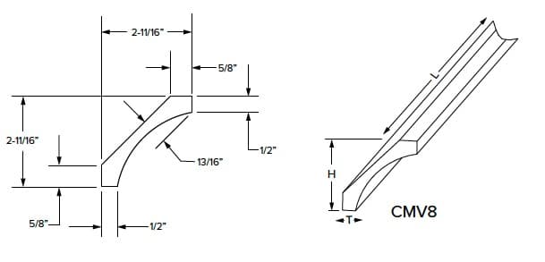 California - Crown Molding