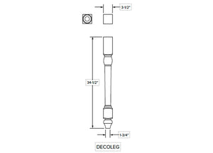 Malibu - Cabinet Legs