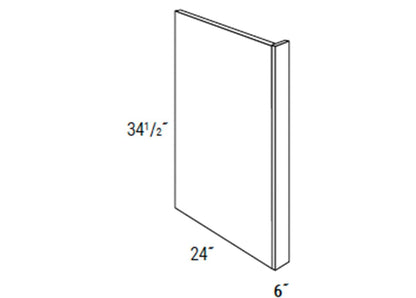 California - Dishwasher End Panel