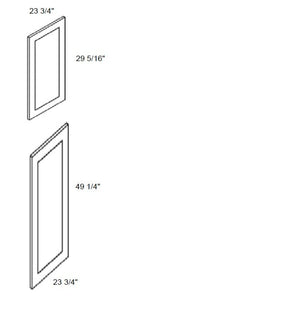 Petit - Tall Decorative End Panel