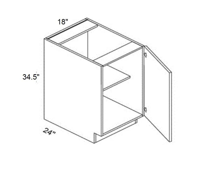 Alvic - Base Full Height W/1 Door