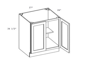FC Shaker - Base Full Height Double Door