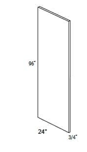 JAR Transitional - 3/4" Plywood Panel W/4 Finished Edges