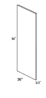 JAR Transitional - 3/4" Plywood Panel W/4 Finished Edges