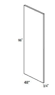 JAR Transitional - 3/4" Plywood Panel W/4 Finished Edges