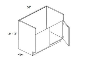 Alvic - Farm Sink Base W/Butt Doors