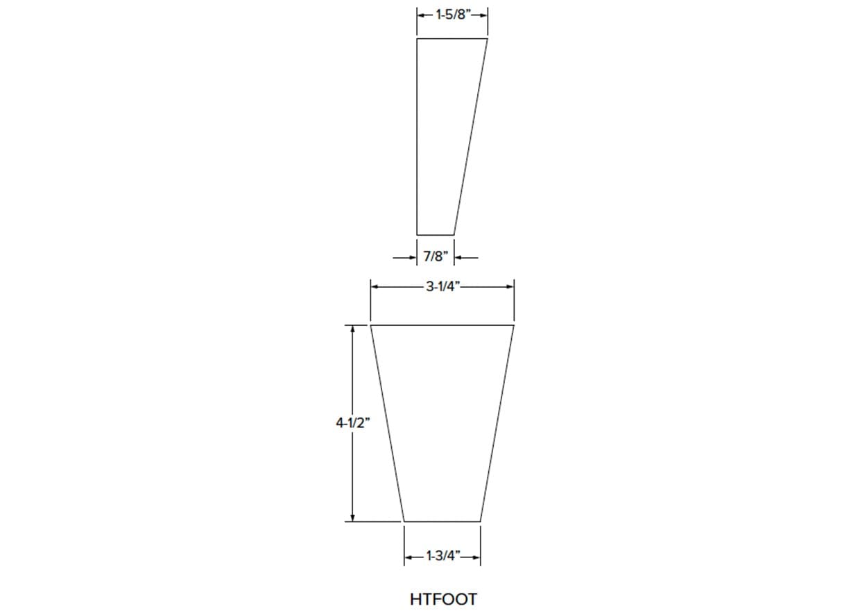 California - Decorative Feet