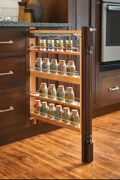 Base Cabinet Filler Spice Pullout (soft close)