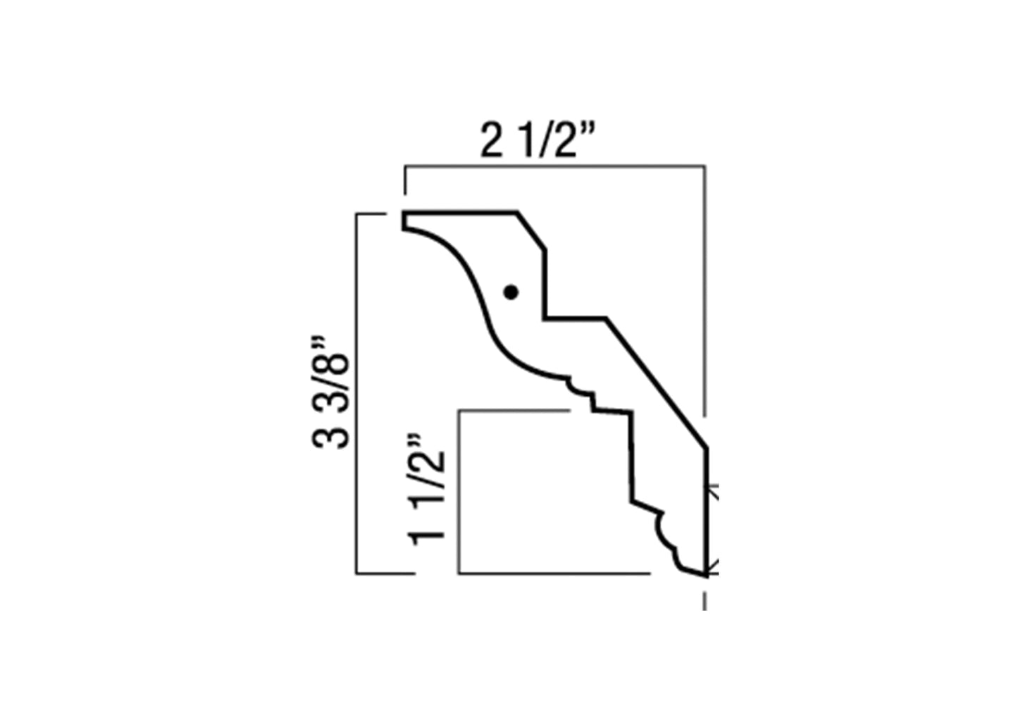 FC Shaker - Crown Moldings