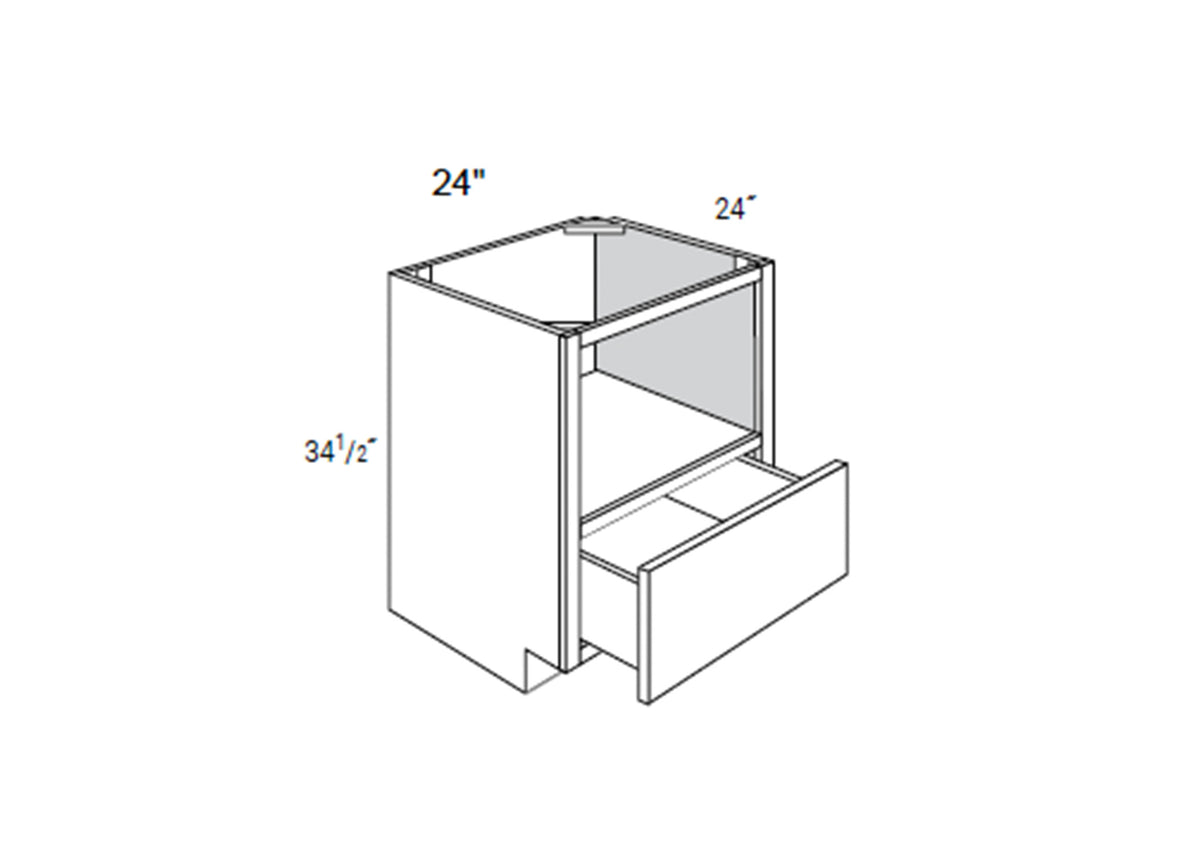 Petit - Microwave Base – Frugal Cabinets Online