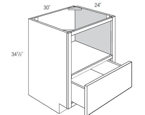 Amesbury Recessed - Microwave Base