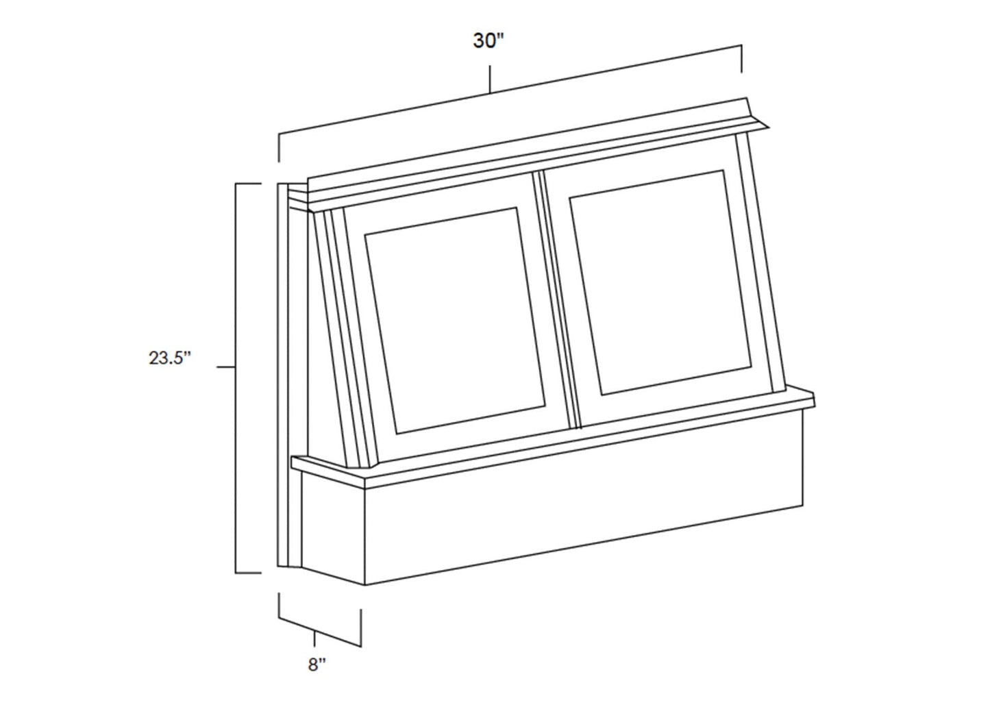 FC Shaker - Range Hood Fronts