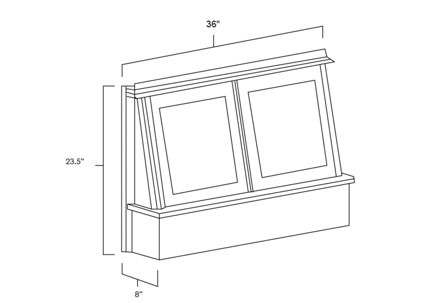 FC Shaker - Range Hood Fronts