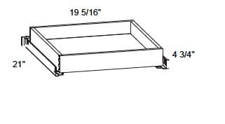Alvic - 4" Tall Metal Rollout Trays