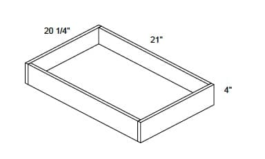 JAR Transitional - Soft Close Rollout Trays