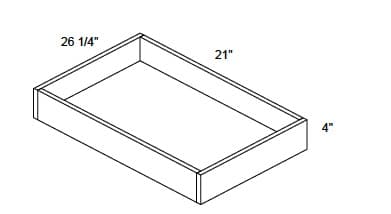 JAR Transitional - Soft Close Rollout Trays