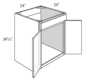 Petit - Sink Base Cabinet W/1 False Drawer & Butt Doors