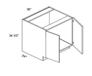 Alvic - Sink Base Cabinet Full Height Butt Doors