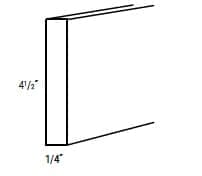California - Toe Kick Molding